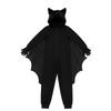 Новый детский костюм вампира Аниме Черный вампир Летучая мышь Кос Мультяшный персонаж Костюм на Хэллоуин Бой