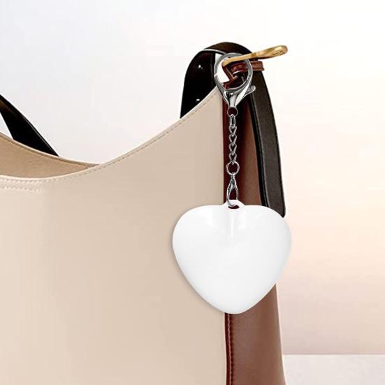 Сенсорный свет Перезаряжаемый Мини-фонарик Кошелек Брелок с сенсорным и автоматическим датчиком света Компактный кошельковый фонарик в форме сердца для женщин