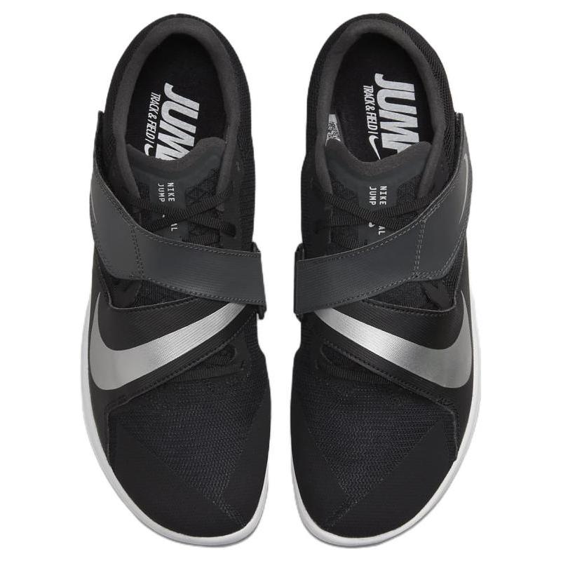 Nike Кроссовки с шипами для прыжков Air Zoom Rival 'Черный металлик серебристый' повседневные DR2756-001
