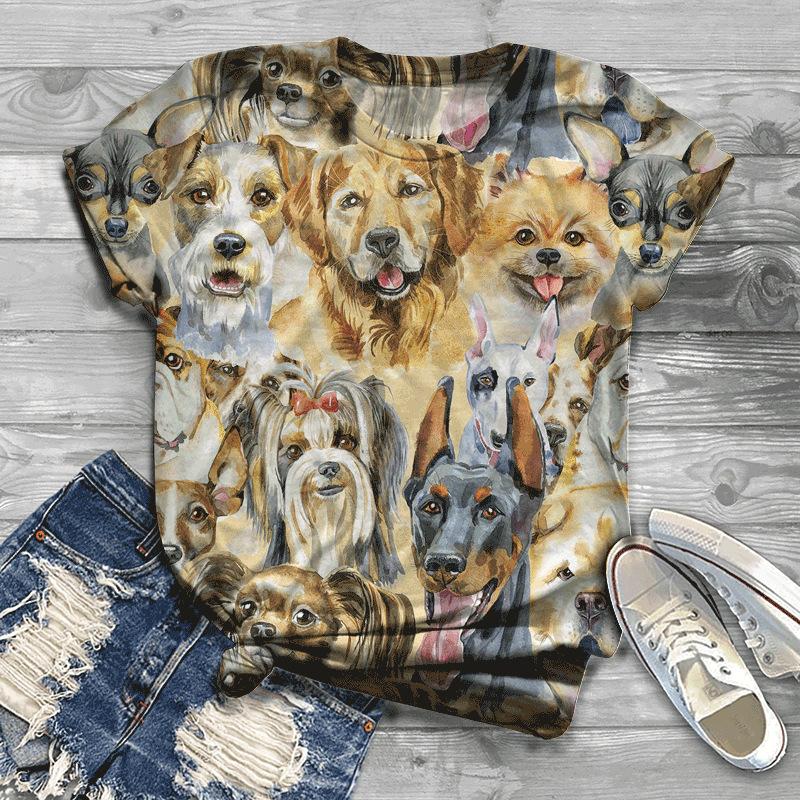 Футболка с 3D-принтом, короткий рукав, женская спортивная одежда, летние футболки с круглым вырезом, большие размеры, женские простые футболки