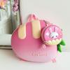 Cartoon Children Backpack Cute Kindergarten School Bags Rabbit Shape Radish