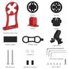 RIDERACE Bicycle Computer Holder Bike Handlebar Camera Mount Cycling Stopwatch Speedometer Bracket for Garmin Edge Bryton CatEye