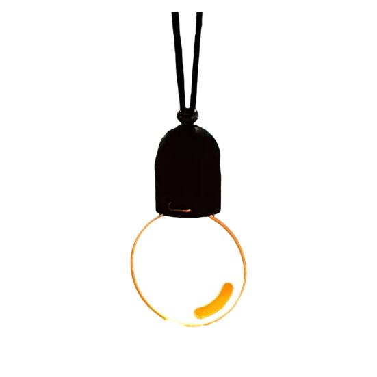 Bulb Car Charm Creative Car Hanging Light with Motion Sensor Rechargeable