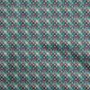 oneOone Cotton Flex Light Blue Fabric Asian Kilim Craft Projects Decor Fabric Printed By The Yard 40 Inch