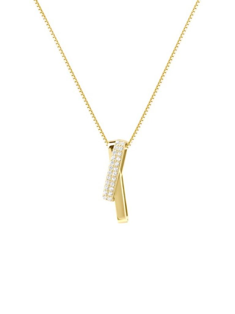 FY-PL158 925 Sterling Silver Cross Necklace Explosive Female Niche Design Collarbone Chain Light Luxury Jewelry