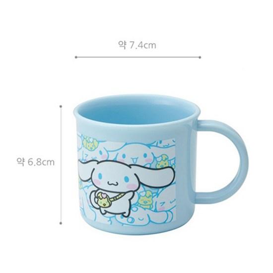 Sanrio Пластиковая кружка KE4AAG 200мл, небесный рулет с корицей, 1 шт., популярный персонаж в Корее