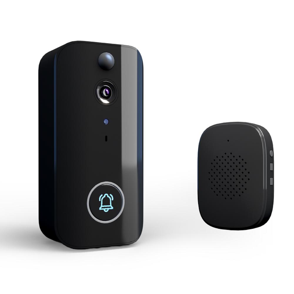 Smart Doorbell Ring Door Camera with Motion Detection WiFi Wireless Video Bell Camera Rechargeable