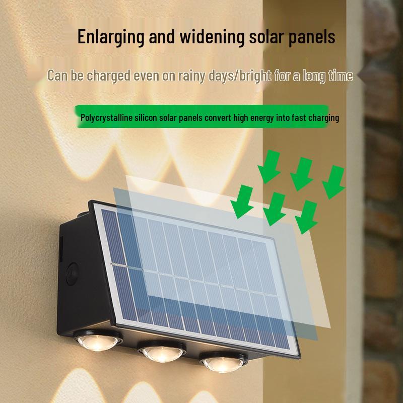 Светодиодный водонепроницаемый уличный настенный светильник для балкона, виллы, двора и спальни - современный китайский стиль