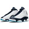 Мужские кроссовки Air Jordan 13 Retro Obsidian Blue White Dark-Powder-Blue 414571-144