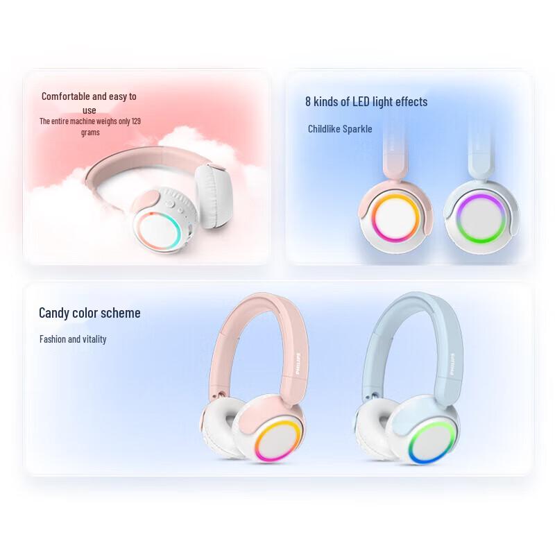 Philips Детские Bluetooth-наушники K4200 с оголовьем