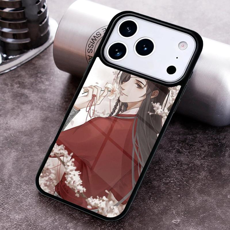 Чехол в китайском стиле Тянь Гуань Ци Фу для iPhone 17 16 15 14 13 12 11 Pro Max Plus 17Air Мягкий силиконовый чехол