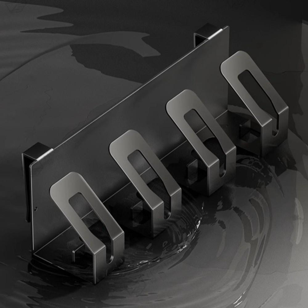 Неперфорированная подставка для стаканов для полоскания рта с дренажом, настенная полка для умывальника, аксессуары для ванной комнаты