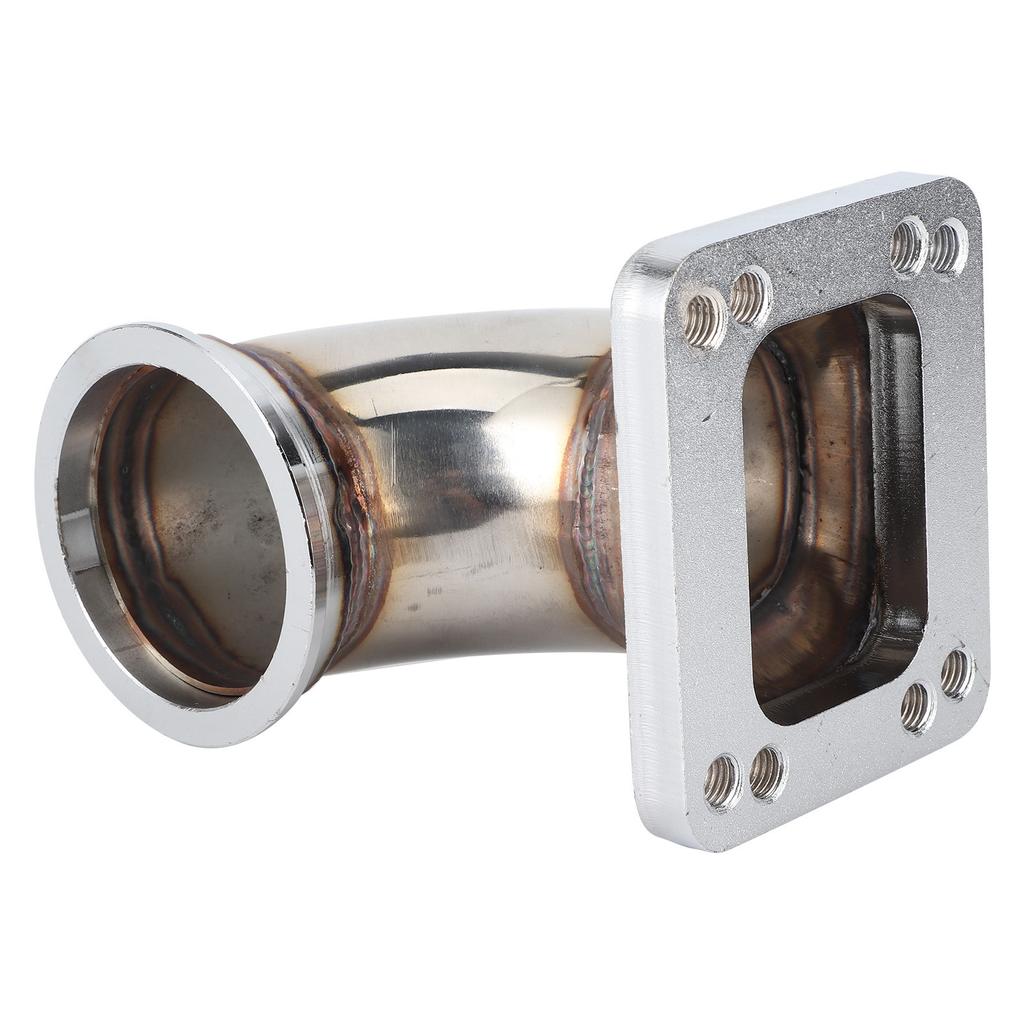 90-градусный фланец-адаптер колена T3 T4 турбо выхлопная система автомобиля 64 мм2,5 дюйма замена