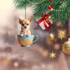 3pcs Chihuahua Puppy Pendant, Car Interior Decoration