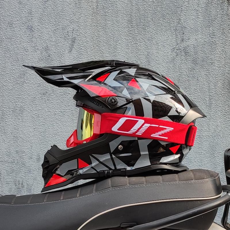 Полный шлем для мотоцикла, шлем для мотокросса, шлем для квадроцикла, шлем для кроссового спуска, внедорожный шлем для мотоцикла DOT