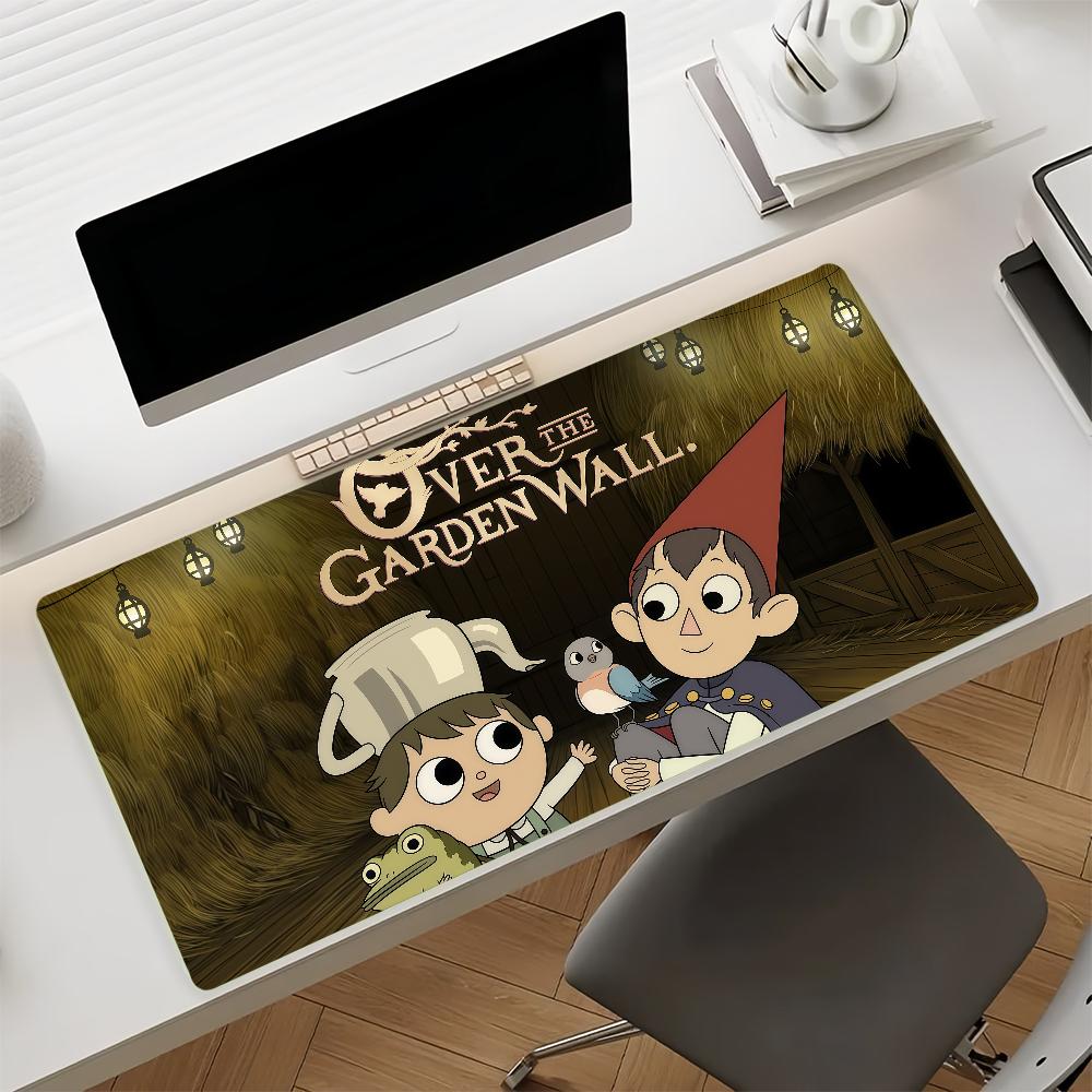 Cartoon O-Over the G-Garden W-Wall-S Mouse Pad Non-slip Rubber Gamer Balance Computer Mat Decoracion Deskmat Laptop Office Large