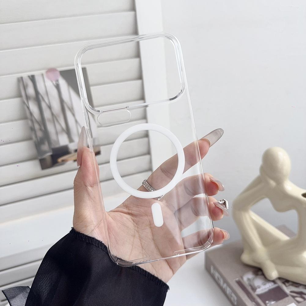 Прозрачный и полупрозрачный чехол-кольцо с магнитом для Xiaomi 17 Pro Max Mi 17 Pro xiaomi17 Тонкий чехол для защиты камеры