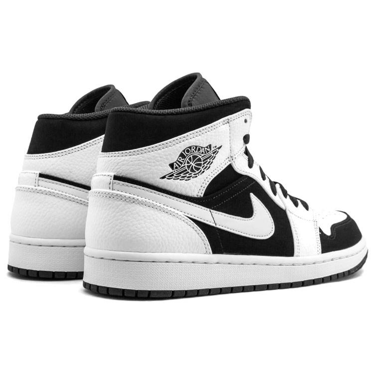 Air Jordan 1 Retro Mid 'Tuxedo' Мужские 554724-113