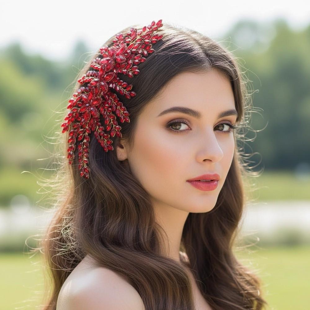 Elegant Bride Crown Tiaras Sparkling Crystal Tiaras  Wedding Party Hair Accessories