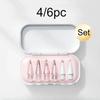 Replacement Pencil Tips for Pencil 1/2/3th Pencil Pro 4/6 Pcs 2B Soft Nibs for IPad Pro Pencil1/2/3 Stylus Fine Nib