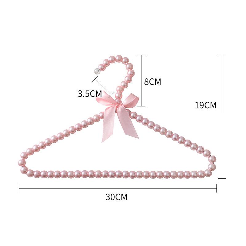 1/2 шт. вешалки для одежды с жемчужными бусинами, элегантная вешалка для свадебных платьев и брюк, органайзер для хранения пальто в шкафу, стандартные вешалки