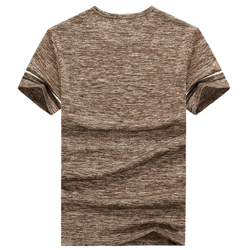 Summer Brand Tops Quick Dry Slim Fit T-shirt Men Sporting Clothing Short Sleeve