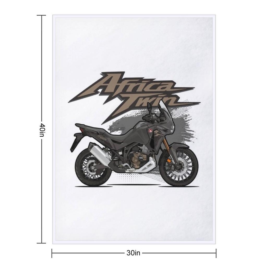 Africa Twin 1100 - Черный плед для кровати плед для дивана детский плед с аниме Декоративный