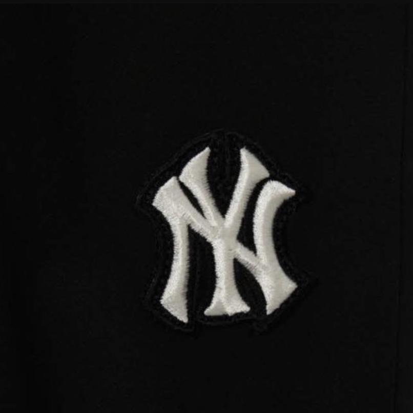 MLB Boston Red Sox Solid Logo Print Elastic Cuff Casual Knit Sweatpants Men bottoms Black 3AWPB0131-50BKS