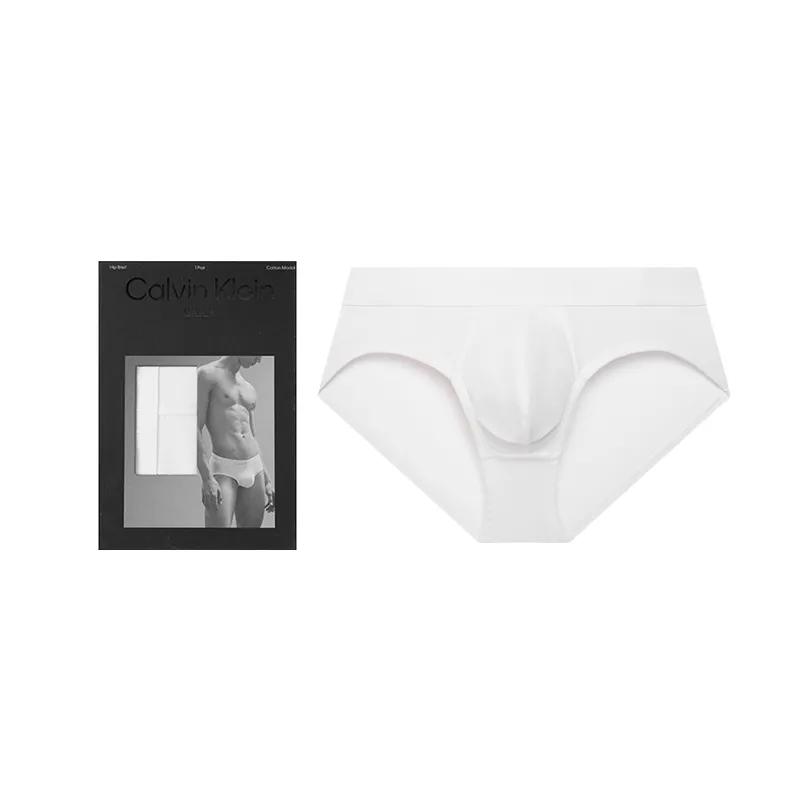 CALVIN KLEIN Underpants Men's 1 Pack Moon White (Unisex) Briefs NB3629100