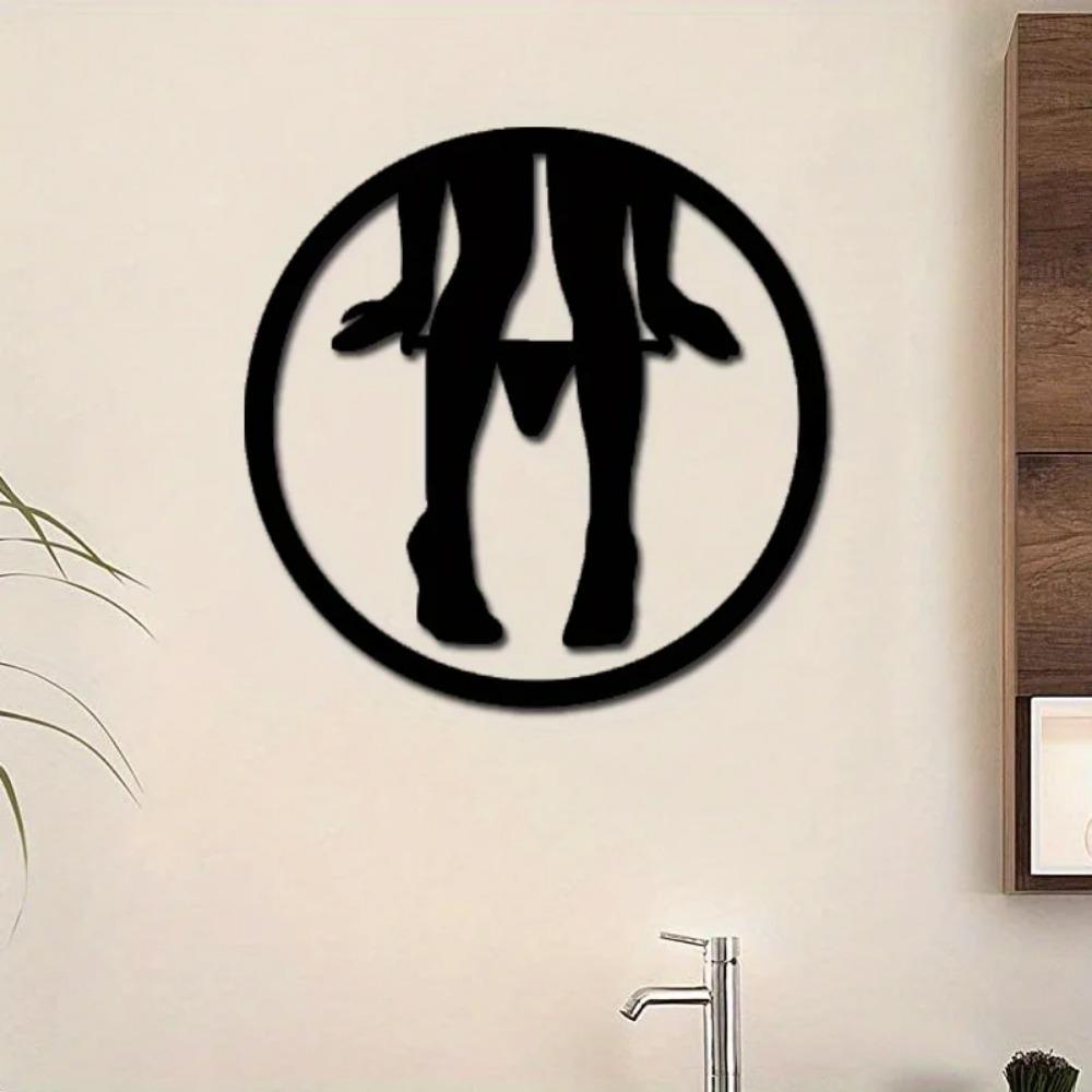 Sexy Metal Hanging Painting Elegant Room and Home Décor, Stylish Wall Art for Holiday Gifts Unique Wall Decoration and Metal Art