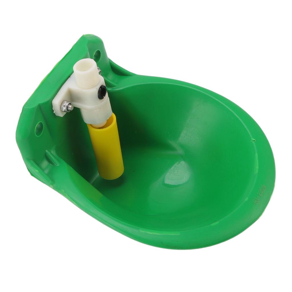 Automatic Waterer Adjustable Water Volume 1L Water Storage Capacity Plastic Livestock Water Bowl for Pig Cow Sheep