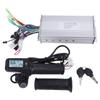 1000W 36V 48V Brushless Speed Motor Controller LCD Display Throttle with Lock for Electric Bike