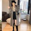 2026 Women's Autumn/Winter Korean-Style Loose Mid-Length Knit Cardigan