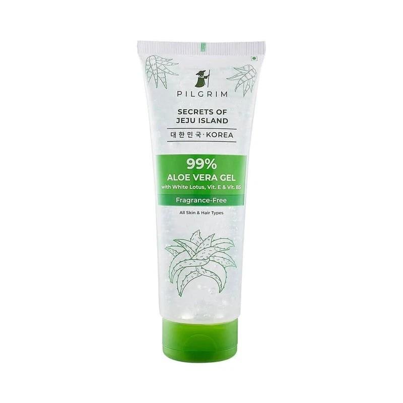 1 Pc x 200 ML of Pilgrim 99% Aloe Vera Gel Discover Smooth Skin And Lustrus Hair