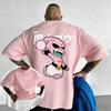 2026 Новая хлопковая футболка с принтом Dragon Ball Лето Новый Маджин Буу Мужская и женская Уличный Хип-хоп Повседневная футболка с коротким рукавом
