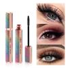 4D Brilliant Starry Sky Black Mascara Тонкая, Густая, Подкручивающая, Водостойкая, Стойкая, Не Оставляющая Следов Тушь