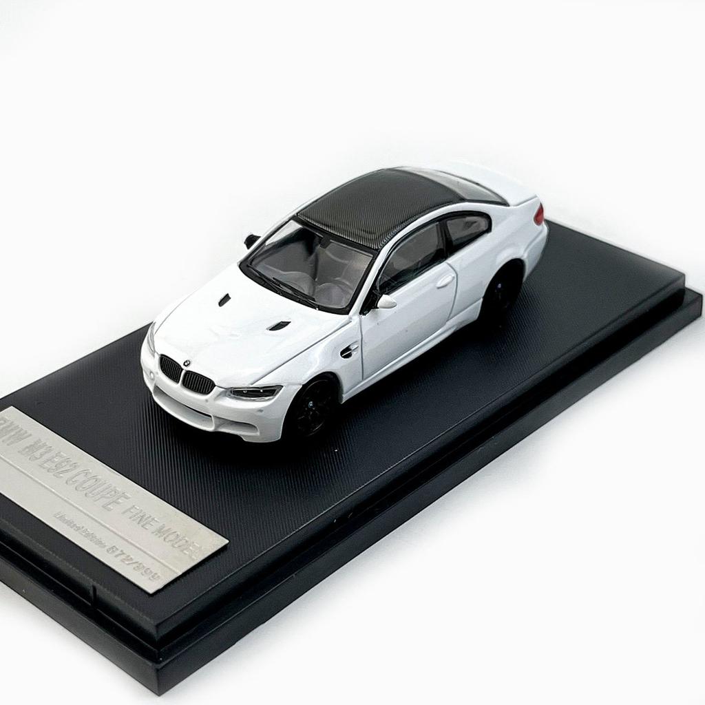 FINE MODEL 1:64 BMW M3 E92 Simulation Die Casting Alloy Car Model Collection Desktop Ornament Boy Toy Birthday Gift