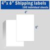 Shipping Labels 4x6 Inch, for Home and Office Printers, Strong Adhesive Stickers, Matte 160 Sheets