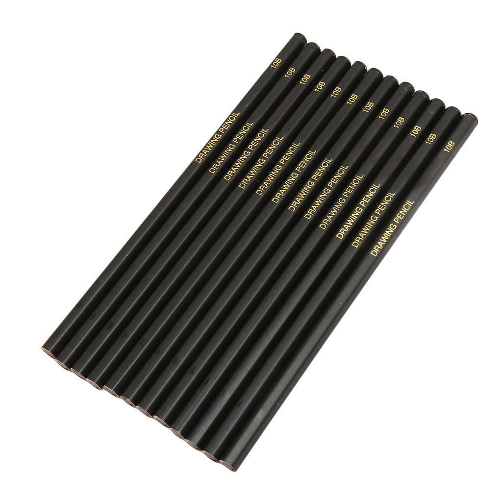 24Pcs Sketch Pencils Graphite Hexagonal Barrel Break Resistant Multi Purpose Drawing Pencils for Student Beginner