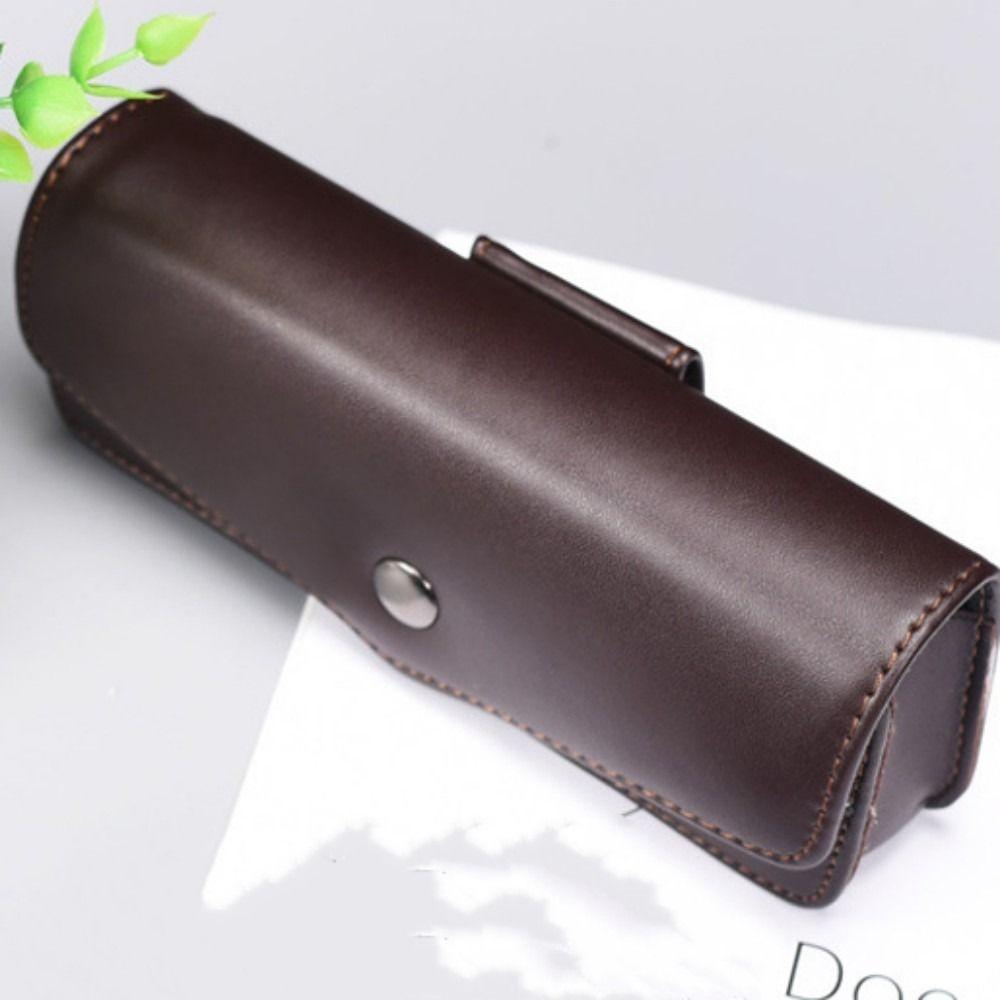 Generous Leather Belt Wearable Carrying Cases Glasses Case Phone Bags Glasses Storage Box