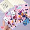2pcs Witch Hunters KPOP High Value A7 Rubber Set Book Cartoon Notebook Portable Pocket Book New