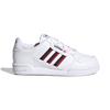 adidas Оригинальные Кроссовки для скейтбординга Adidas Continental 80 из кожи, низкие, для детей, Белые с синим и красным, Для детей от 3 до 7 лет, S42611