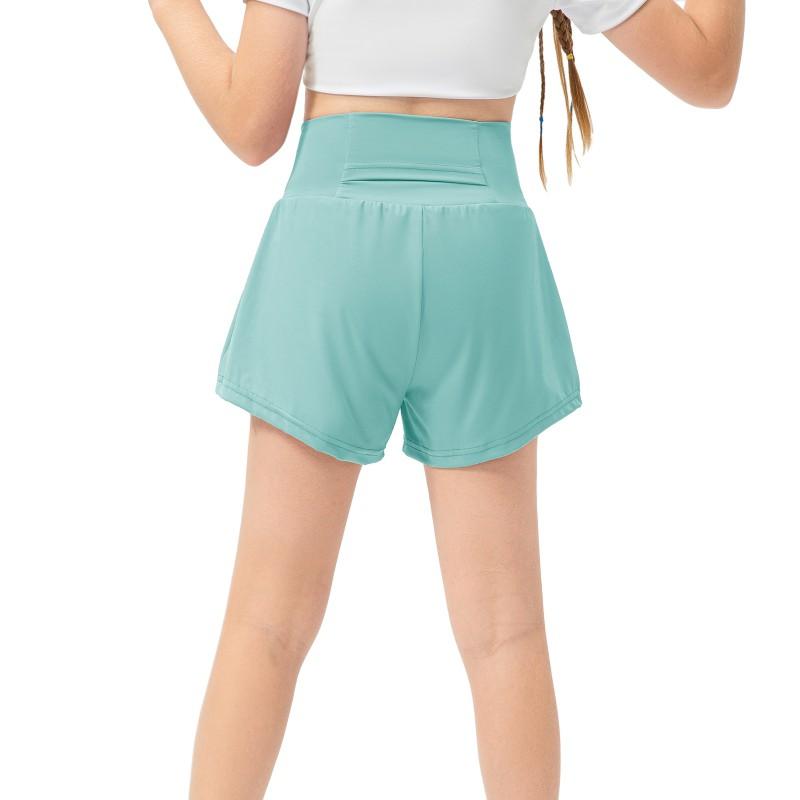 Детские спортивные шорты. Свободные теннисные тренировочные шорты для девочек.