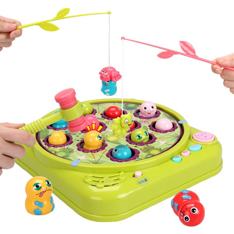 Пятизвездочный детский электрический хомяк Дяоюйтай, многофункциональный музыкальный интерактивный игровой автомат для родителей и детей, игрушка