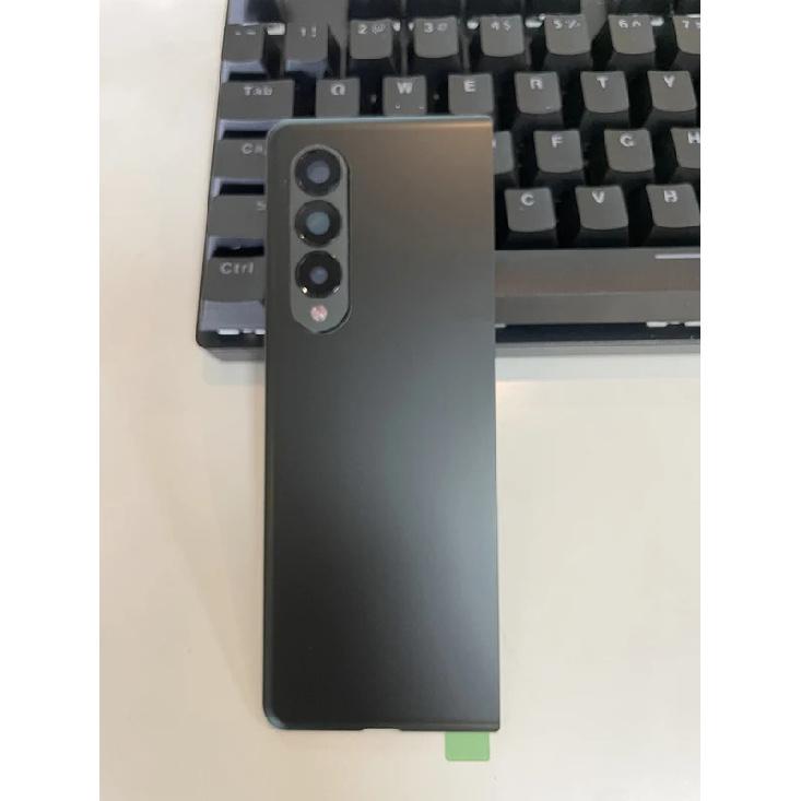 Стеклянные корпуса Задние крышки Чехлы Для телефона SAMSUNG Galaxy Z Fold 3 Fold3 Задняя крышка аккумулятора Чехол для телефона Задняя крышка С инструментами