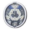 Часы настенные Seiko Clock кварцевые часы Karakuri Clock Analog Triple Selection Melody Silver 443 x 405 x 97 мм RE602S