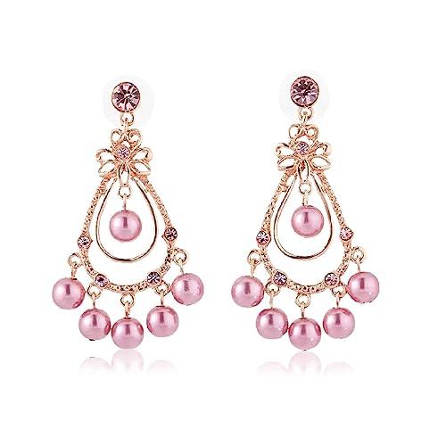 Позолоченные серьги Estele Fancy Designer Trending для женщин