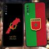 Чехол для телефона с флагом Марокко и паспортом для Samsung A15 A13 A51 A71 A41 A31 A21S A03S A05 A12 A32 A52 A22 A23 A25 A33 A53 A73 5G Cover
