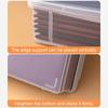 1Pcs Plastic A4 A5 File Organizer Multifunctional File Box  for Data Certificate Stationery Jewelry