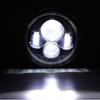 7-дюймовая круглая 4-ламповая светодиодная фара с угловым глазом для мотоциклов и внедорожников 12 В
